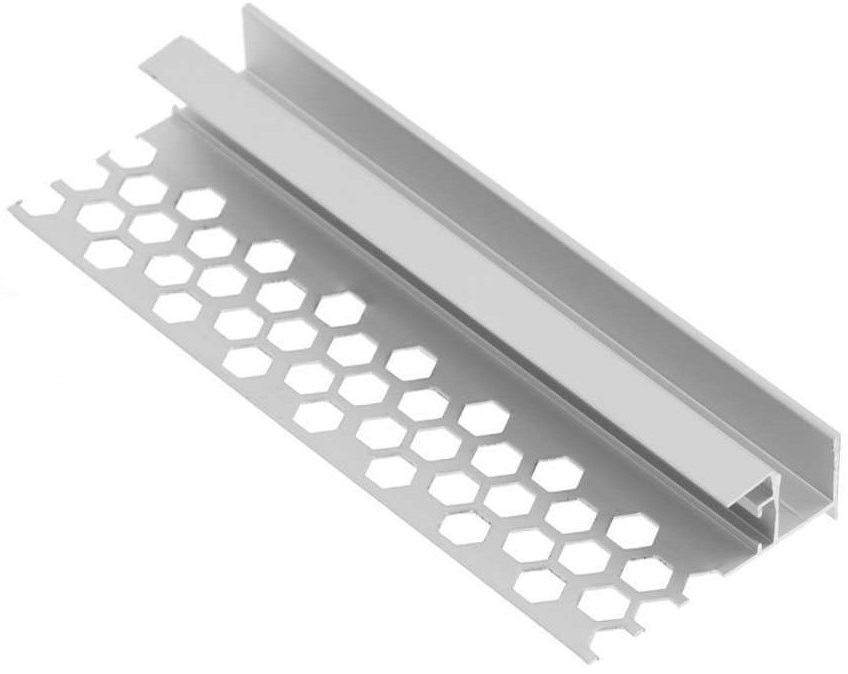Профиль алюминиевый LED GLAX потолочный для гипсокартонных плит, (3 м.) GTV