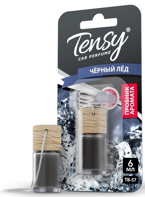 Ароматизатор Tensy TB-11 Бутылочка (Черный лед)