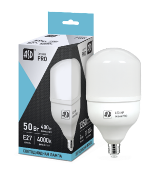 Лампа светодиодная LED-HP-PRO 65Вт 230В E40/E27 6500К 5850Лм ASD