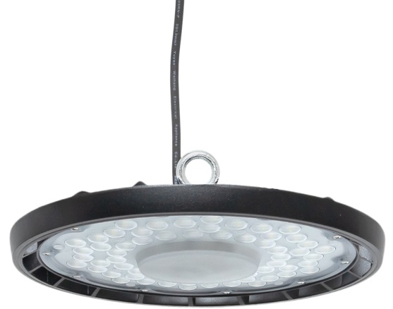 Светильник подвесной LED ДСП 1103 6500К 200Вт 20000Lm IP65 черный EKF