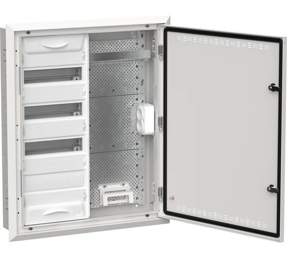 Щит металл. КОМБО TITAN 5 ЩРв-48 (2х48) IP30 белый (755х625х130) IEK