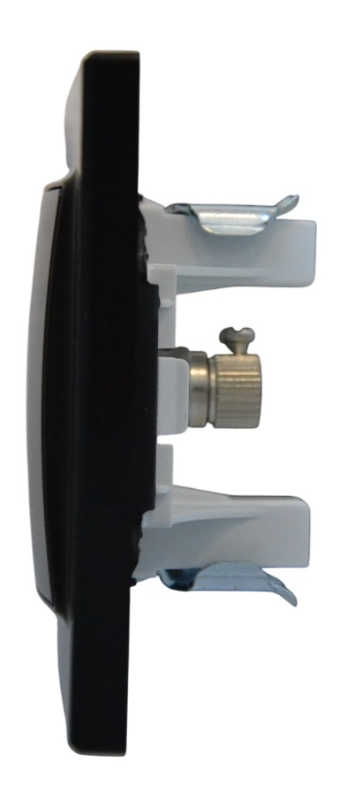 Розетка TV 1-я чёрная SD-P1014B AWSPRODUCTS