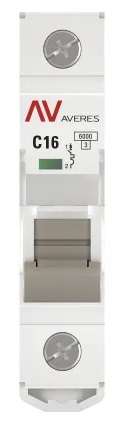 Автоматический выключатель AV-6 C16/1 6кА  AVERES EKF