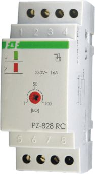 Реле контроля уровня с рег. чувствит. PZ-828RC (16А, одноур)