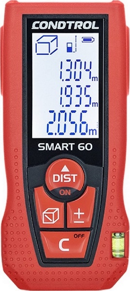 Лазерный дальномер Condtrol Smart 60 ( 0.05м-60 м, погрешность 1,5 мм)