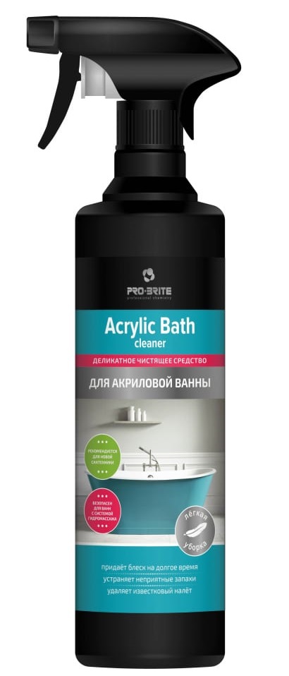Деликатное чистящее средство для акриловых ванн Acrylic Bath Cleaner (500 мл)