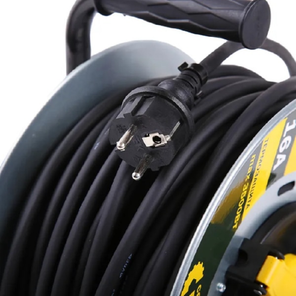 Удлинитель на катушке "PROFESSIONAL" УК40 IP44 4места с/з 40м, кабель КГ 3х1,5мм2, IEK