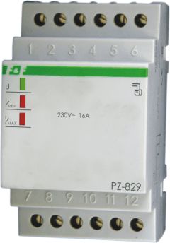 Реле контроля уровня жидкости PZ-829 (2х16А) двухуровневое F&F