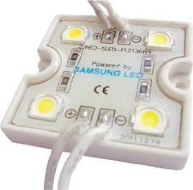 Светодиодные модули LED-F12T36W4-B3 20x4 LED, 12В, 28Вт, 7000-8200K, 1600Lm, 120° (Samsung 5206)