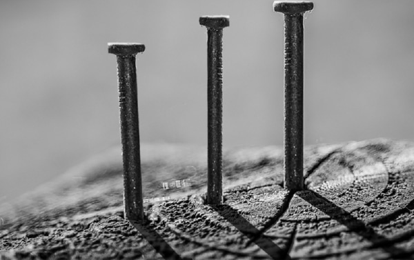 Гвозди 1,2*16 строительные ЧЕРН. (200 гр.) (Стройбат), уп