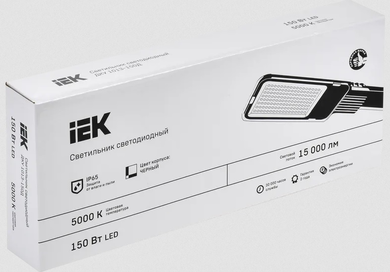 Светильник LED ДКУ 1013-150Д 5000К IP65, IEK
