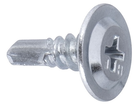 Саморез с прессшайбой со сверлом усиленный Bullit 4,2*25 (200 шт.) (ГОСКРЕП), уп