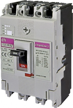Автоматический выключатель EB2 160/3LF 250A 25kA 3p. ETI