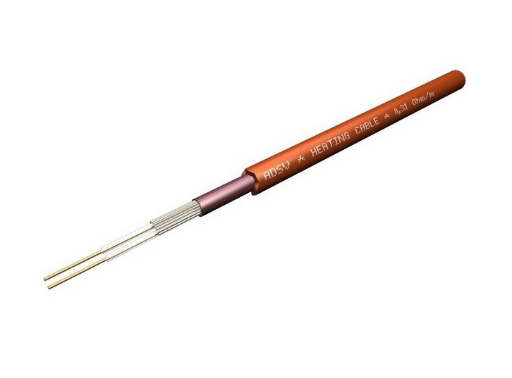 Обогрев. кабель  ADSV  18520 - 520Вт (3,25 - 5,2м2, 28,4м) (FENIX)