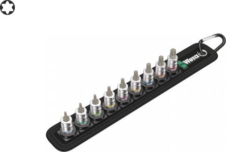 Набор отверточных головок Zyklop TORX®, с фиксирующей функцией, 1/4"