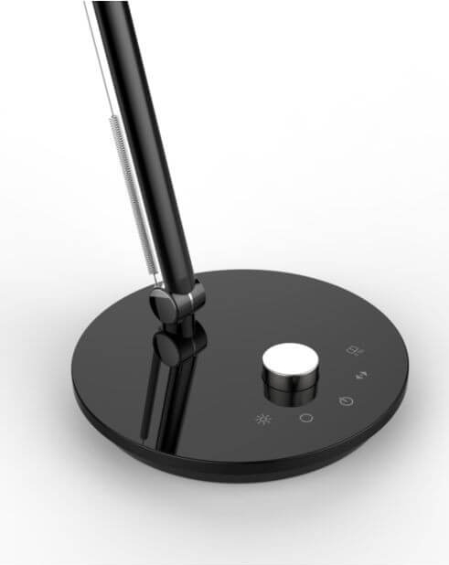 Cветильник настольный Camelion KD-842  C02 черный LED (13 Вт,230В, 900лм,сенс, рег.ярк, цвет.темп, н