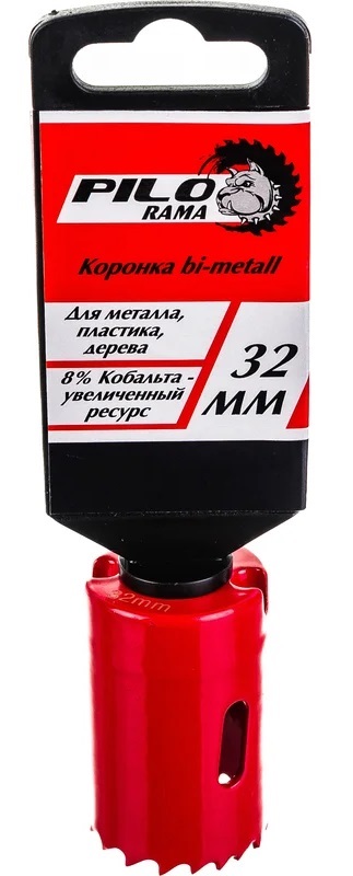 Коронка Bi-Metall 8%Co. 32мм "Pilorama"