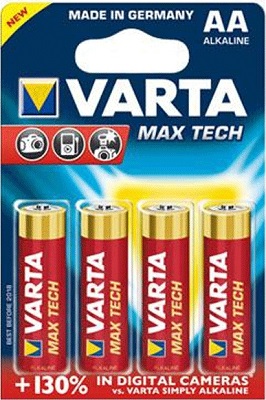Элемент питания Varta 4706 MAXTECH LR06 BL4