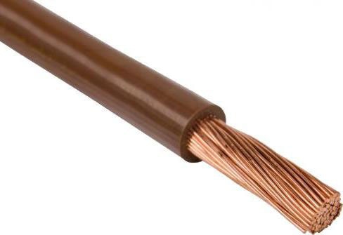Провод LGY 1*25 (ПВ3) 450/750V (H07V-K) КОРИЧНЕВЫЙ
