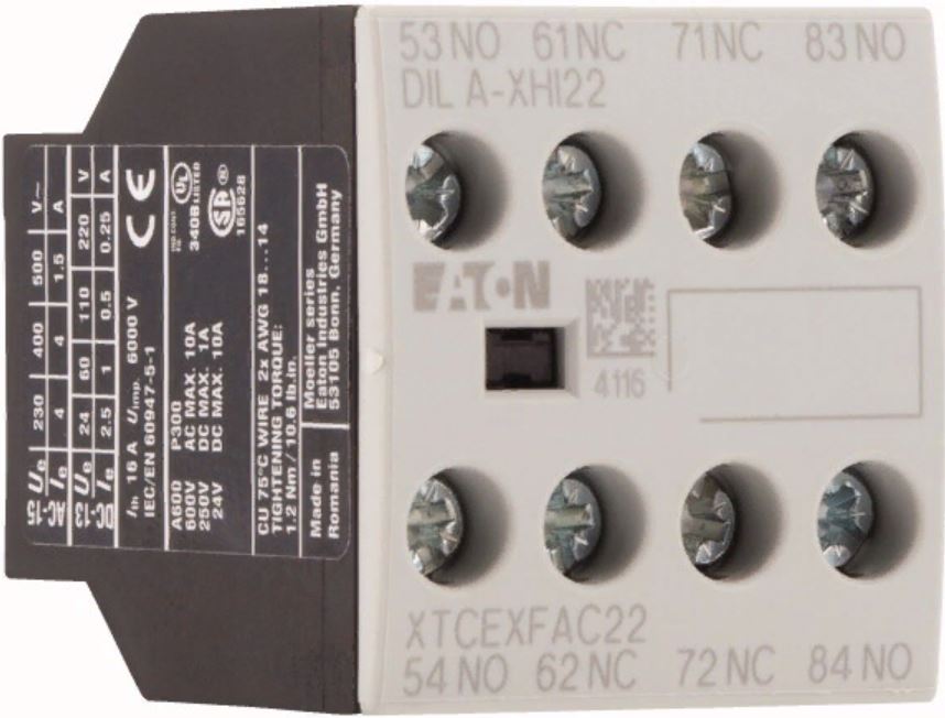 Дополнительный контакт DILA-XHI22 (2 н.з+2н.р.)