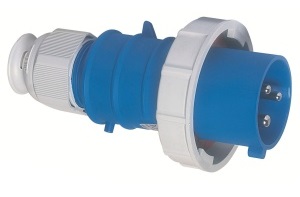 Вилка переносная 16A 3п (2P+E) 0131 IP67, 230В, QC BALS