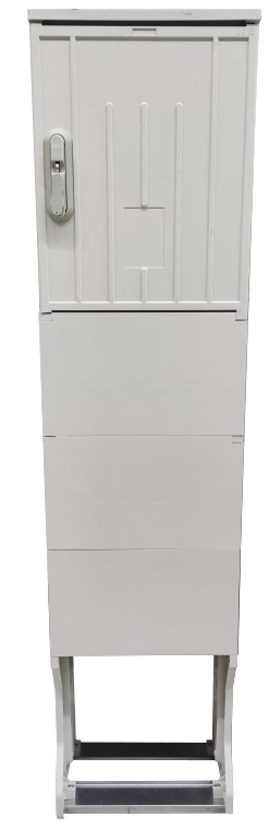 Шкаф стеклопласт. RKT 45S-0 (к-т шкаф, фунд. надст.) Saks-pol