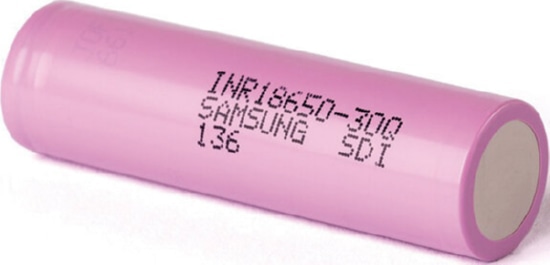 Аккумулятор 18650 3.7V 3000mA  Li-Ion под SAMSUNG 2-10