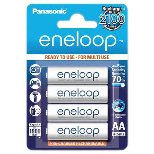 Аккумуляторы Panasonic Eneloop AA1900mAh (HR6) (4шт)