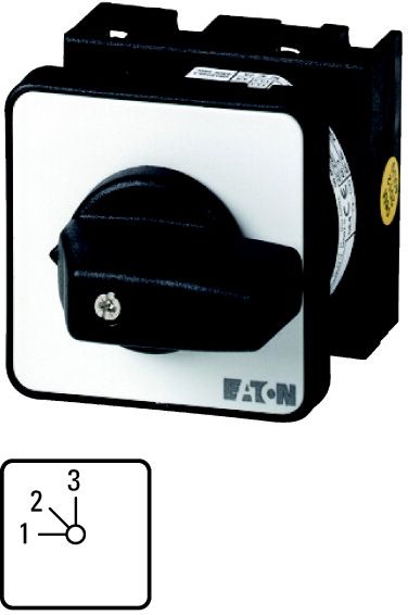 Переключатель щитовой T0-2-8230/E (20А, 1-2-3)
