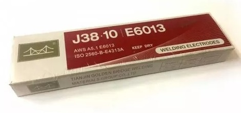 Электроды J38.10 (J421X) ф4,0х400 мм (5 кг) рутиловые Е6013, Golden Bridge (Китай) аналог ОК 46.00