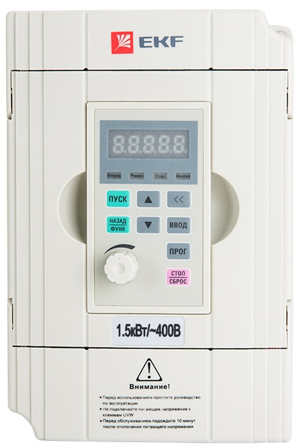 Преобразователь частоты VT100 (VT100-1R5-3B) 1,5/2,2кВт 400В VECTOR-100 PROxima