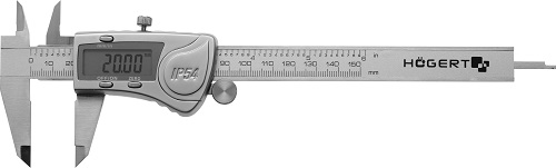 Штангенциркуль электронный 150 мм, DIN 862 HOEGERT