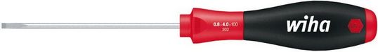 Отвертка шлиц. 302 SoftFinish. 0,8х4,0х300