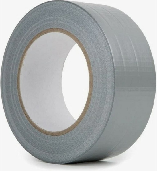 Лента армированная клейкая TPL, серебристая, 48 мм х 25 м TDM