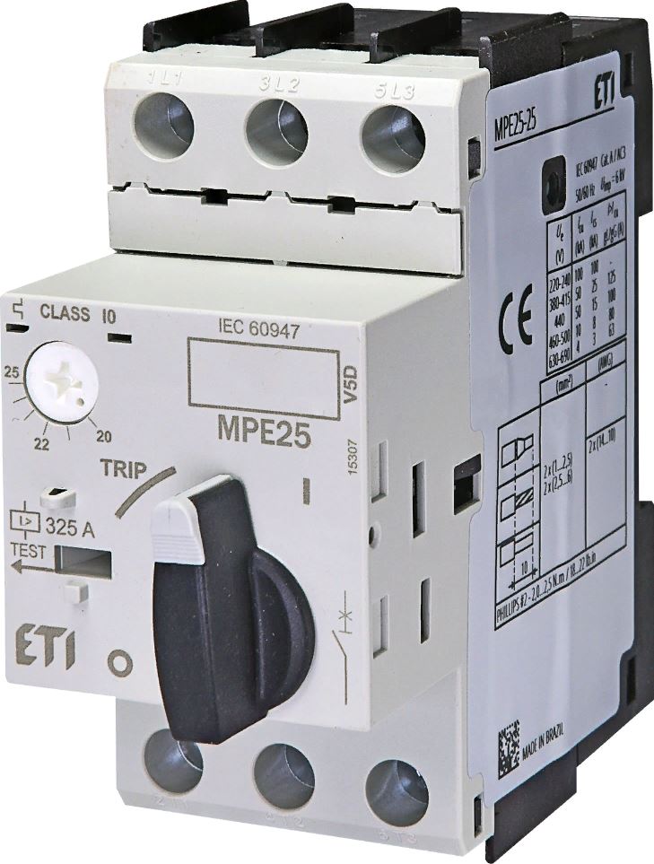 Авт. защиты эл. двигателя MPE25-25 (20-25A)