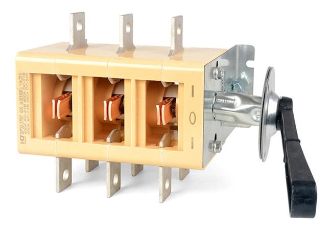 Рубильник ВР32-37В7/0 правая рукоятка HLT