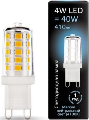 Лампа GAUSS LED G9 4W 220V 4100K 410Lm керамика