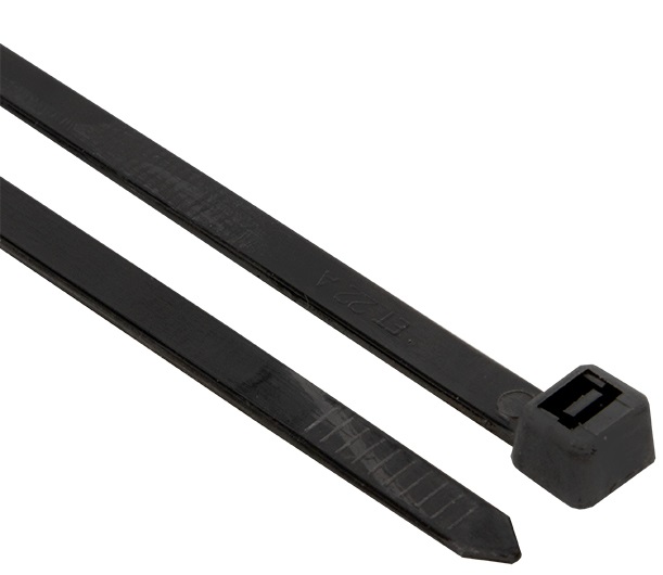 Хомут 3,6*300 черный нейлон UV (100 шт.) Basic (EKF), уп