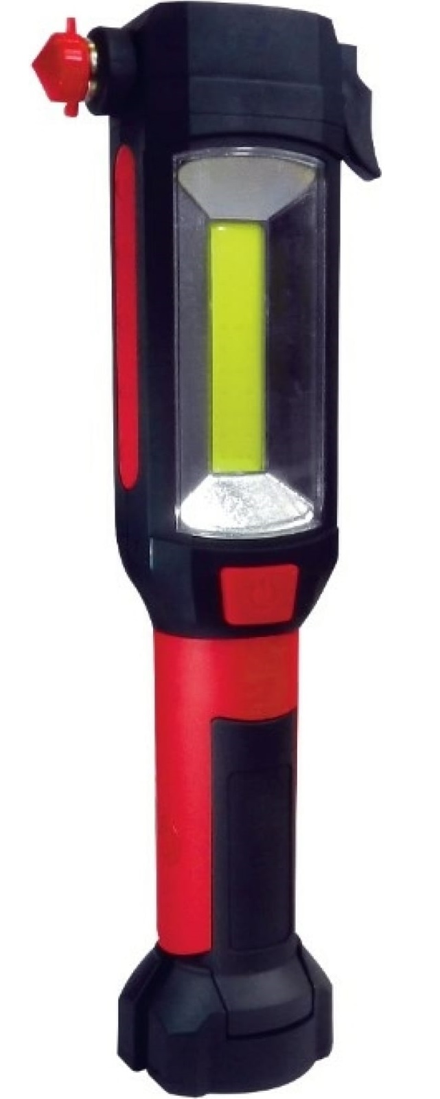 Фонарь КОСМОС KOSAu6007COB 3Вт напр. свет, 5Вт СОВ, молот.для стекла, нож дляремня, 3*ААА