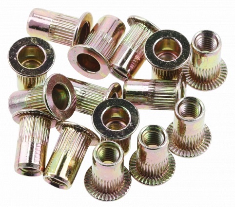 Заклепки резьбовые стальные M8 20 шт HOEGERT, ком