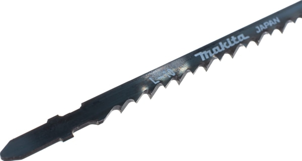 Пилки для лобзика № L10 155мм 5шт. Makita (A-86315) для неспецефической распиловки древесины,железа,