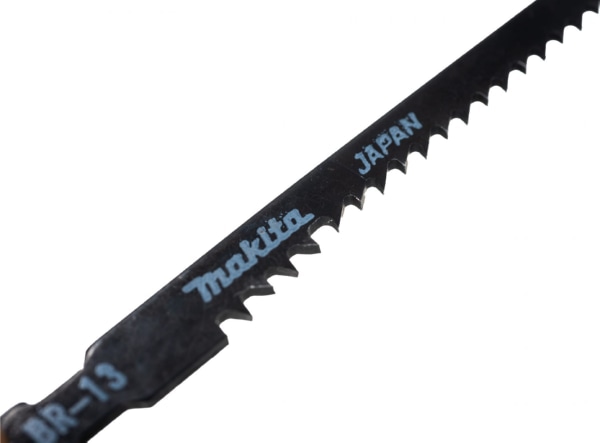 Пилки для лобзика № BR13 5шт. Makita (A-85793) для чистой и точной распиловки древесины.