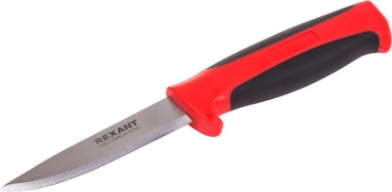 Нож строительный нержавеющая сталь лезвие 90 мм REXANT