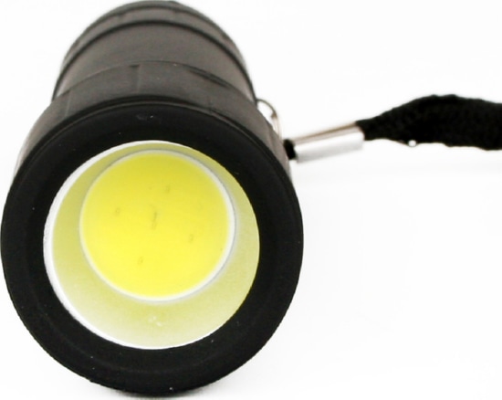 Фонарь Ultraflash LED16001 (фонарь 3XR03, черный, COB LED 3Вт, пластик, блистер)