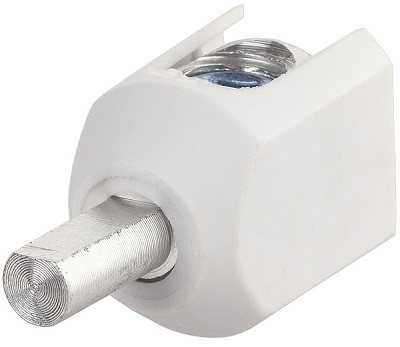 Вводная клемма для модульного оборудования изолированная, зажим винтовой 16-50мм2 (AL/CU), прямая, 1