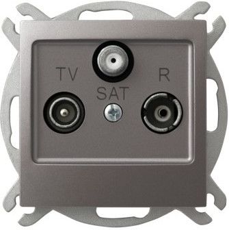 Розетка GPA-YS/M/23 1029 RTV-SAT (без рамки)