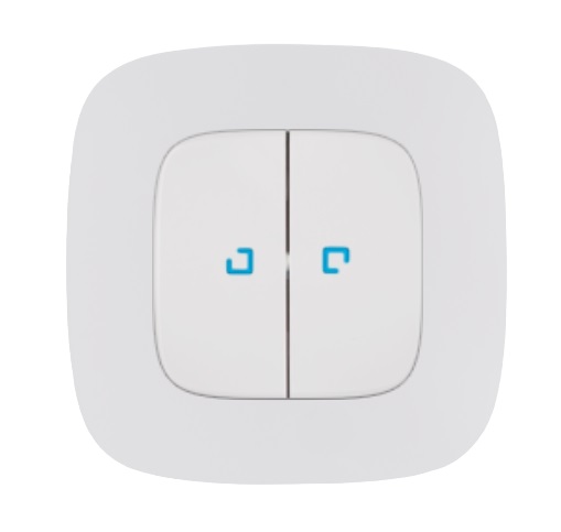 Лицевая панель для Выключатель 2-кл. с подсв. Белый ALLURE LEGRAND