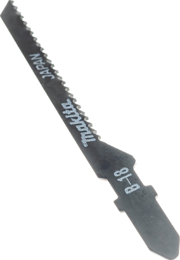 Пилки для лобзика № B18 5шт. Makita (A-85709) для криволинейного реза  древесина и синтетические мат