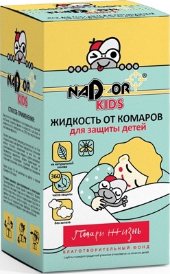 Жидкость для фумигатора для детей Nadzor (DET004G)