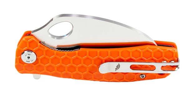 Нож Honey Badger Сlaw L (HB1139) с оранжевой рукоятью